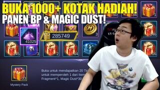 AUTO TOP GLOBAL BATTLE POINT & MAGIC DUST! BUKA 1K++ KOTAK HADIAH MOBILE LEGENDS