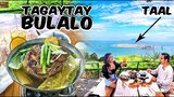 THE BEST BULALO IN TAGAYTAY | Perfect Spot to see Taal Volcano - Ridge Park Kainan sa Kubo Tagaytay