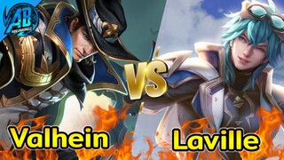 ROV Laville vs Valhein ใครโหดกว่ากันในแรงค์ SS24 | AbGamingZ