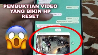 Pembuktian Video Bikin HP Restart Sendiri...