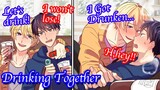 【BL Anime】When two drunk live-streaming youtubers listened to their BL-loving fans' requests...