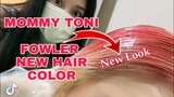 MOMMY TONI FOWLER NEW HAIR COLOR /GANDA! / Thelma Mickey Vlog