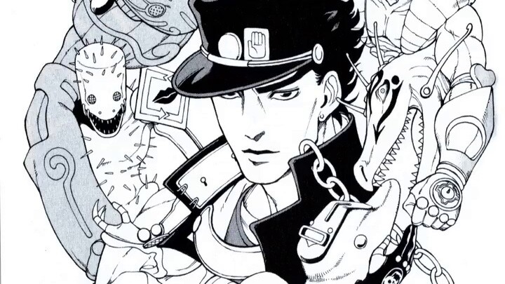 Take a look at the characters of JOJO's Bizarre Adventure created by cartoonists!