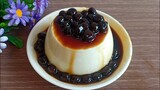 TÀU HŨ TRÂN CHÂU ĐƯỜNG ĐEN - Cách Làm Đậu Hũ Singapore đường đen pudding núng nính - Tú Lê Miền Tây