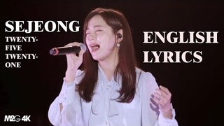 [ENG SUB] 190516 Kim Sejeong 김세정 -  25, 21 Twenty-Five Twenty-One (스물다섯 스물하나) LYRICS @ 동덕여대 방송제