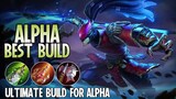 Alpha Best Build | Top 1 Global Alpha Build Guide | Alpha Gameplay - Mobile Legends