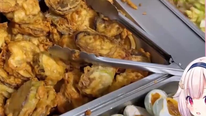 Japanese Lolita watching "Northeast 9 yuan buffet with all kinds of meat to eat" is too outrageous