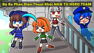Mèo Simmy Và Bộ Ba Phản Diện THOÁT KHỎI NHÀ TÙ HERO TEAM PHONG CẬN Trong Mini World