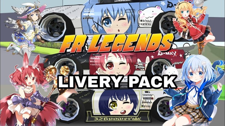FREE FR LEGENDS LIVERY PACK (CHIMAME TAI)