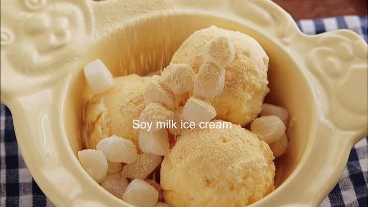 Thử làm kem sữa đậu nành