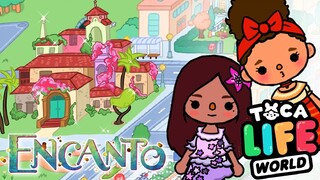 La CASA y los personajes de ENCANTO en TOCA BOCA con Ruth