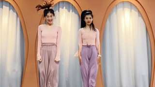 琪琪恰恰舞，这个蹦蹦好累啊。来跳这个1分钟减脂吧哈哈哈