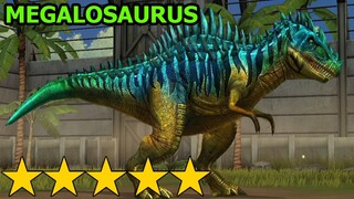 Megalosaurus Quái Vật Ăn Thịt Tiến Hóa Dạng Cuối Công Viên Khủng Long Jurassic World The Game