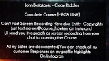John Bejakovic  course - Copy Riddles download