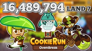 CookieRun OvenBreak 16.4M (LAND7) Herb + Kiwi ลูกบาศก์ by essAyseeK TV