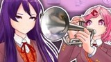 Anime|Doki Doki Literature Club|Natsuki Tries to Make Yuri Mad