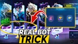 FOUND A NEW TRICK TO MATCH WITH BOTS | EASY AUTO WIN 515 PROMO DIAMONDS MOBILE LEGENDS