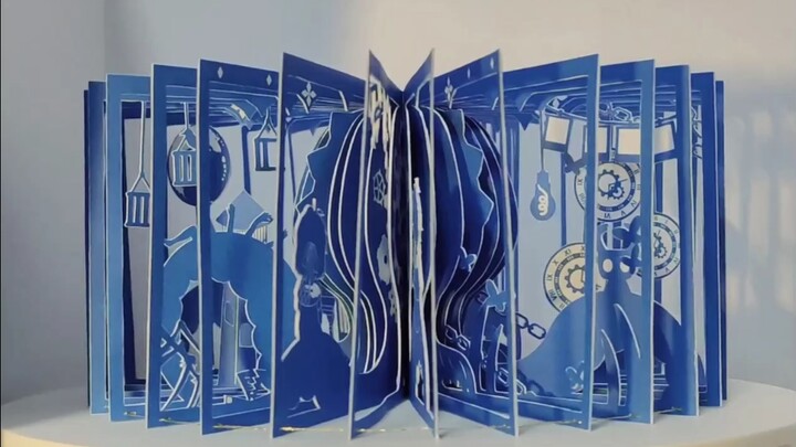 [Ike Eveland/Shengga is probably] I tried to make a 360-degree pop-up book