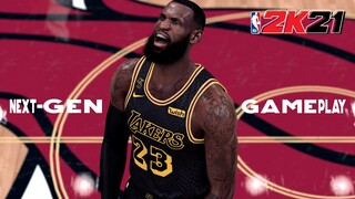 NBA 2K21 Ultra Next Gen Graphics | LA Lakers vs. Miami Heat | PC Mod Gameplay