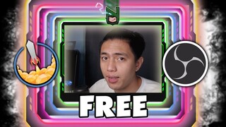 Libreng animated camframe for streaming na nag iiba ang kulay!