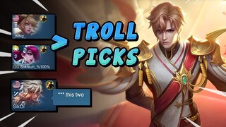These Are The Kinds Of Picks That Makes Me🙂| Mobile Legends