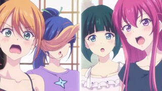 You have five cute girlfriends!