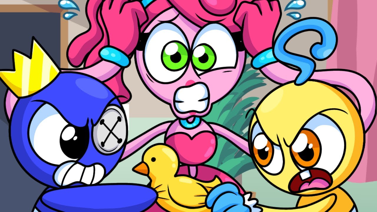 Animation]Poppy Playtime, Rainbow Friends Falls in LOVE! Poppy