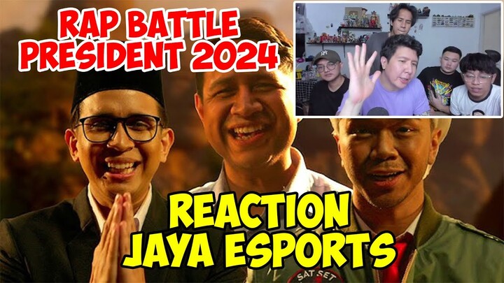 Windah Basudara | Reaksi Jaya Esports Ketika Ngeliat Rap Battle President 2024 by skinnyindonesian24