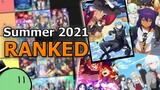 Ranking THE BEST Summer 2021 Anime (Anime Tier List)