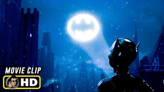 BATMAN RETURNS Final Scene + Retro Trailer (1992) Tim Burton DC