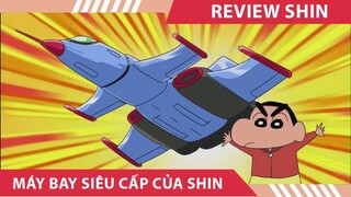 Review shin cậu bé bút chì, MÁY BAY SIÊU CẤP CỦA SHIN , CUỘC THI VỚT CÁ, tóm tắt shin cậu bé bút chì