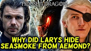 Why Did Larys Keep The Seasmoke Secret From Aemond? - Larys Master Plan Explored