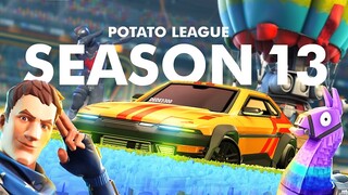 TRY NOT TO LAUGH ROCKET LEAGUE BEST FUNNY MOMENTS AND HIGHLIGHTS | POTATO LEAGUE 228