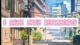 5 anime recommended..