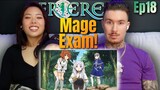 FIRST CLASS MAGE EXAM LETS GO! | Frieren: Beyond Journey's End Ep 18 Reaction