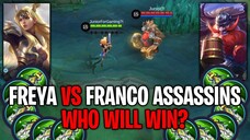 MLBB - FRANCO ASSASSINS VS FREYA | WHO WILL WIN?!