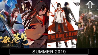 Top Upcoming Summer 2019  Chinese Anime