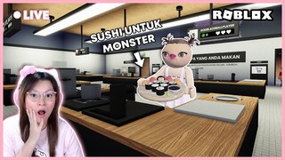 MEMASAK SUSHI TERENAK UNTUK PARA MONSTER ?!! [SCARY SUSHI ROBLOX INDONESIA]