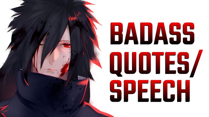 Madara & Itachi Uchiha Unheard Quotes - Badass Anime Quotes