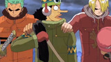 Menipu Luffy bersama-sama, kerja sama diam-diam antara juru masak dan kepala ganggang hijau haha