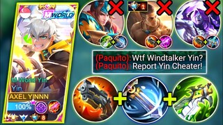 YIN VS MALAYSIA NO.1 PAQUITO | YIN BEST BUILD AND EMBLEM 2022 | MOBILE LEGENDS