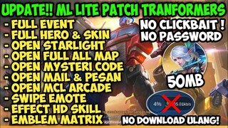 Data ML Lite 50Mb Patch Tranformers - Ml Lite - Mlbb Lite - Cara Atasi Lag ML