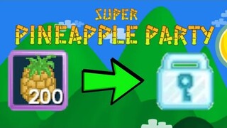 HOW TO PROFIT IN PINEAPPLE PARTY! + HARVESTING 10K PINEAPPLE TREES | GROWTOPIA