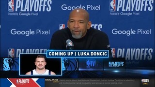 "He's great, but it's good for us to see him home" - Monty Williams on Luka Doncic's 45 points