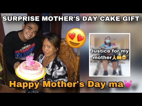 SURPRISING MOTHER'S DAY CAKE GIFT KAY MAMA + WISHING THE JUSTICE SHE LONGING