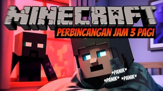 BERMAIN MINECRAFT DI JAM 3 PAGI