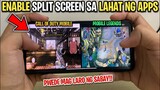 Enable SPLIT SCREEN Sa lahat Ng APPLICATION - Supported For All Devices