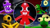 All Morphs + NEW (Red,Green Plushie) in Rainbow Friends Chapter 2 Concept Roblox