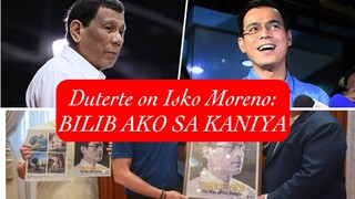 Mayor Isko Moreno pinuri ni Pangulong Duterte