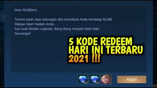 KODE REDEEM ML TERBARU HARI INI 2021 MOBILE LEGEND DIAMOND SKIN GRATIS FRAGMENT TOKEN